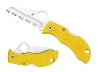 Spyderco ManBug Lightweight Salt Yellow H-1 PE