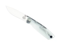 Ontario Knife Wraith Folder - Ice Series Clear