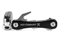 KeySmart Keyholder Rugged Black Clam