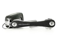 KeySmart Compact Keyholder Leather Black