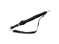 Falcone - Paraplu met schouderband - Handopening -  100 cm - Zwart