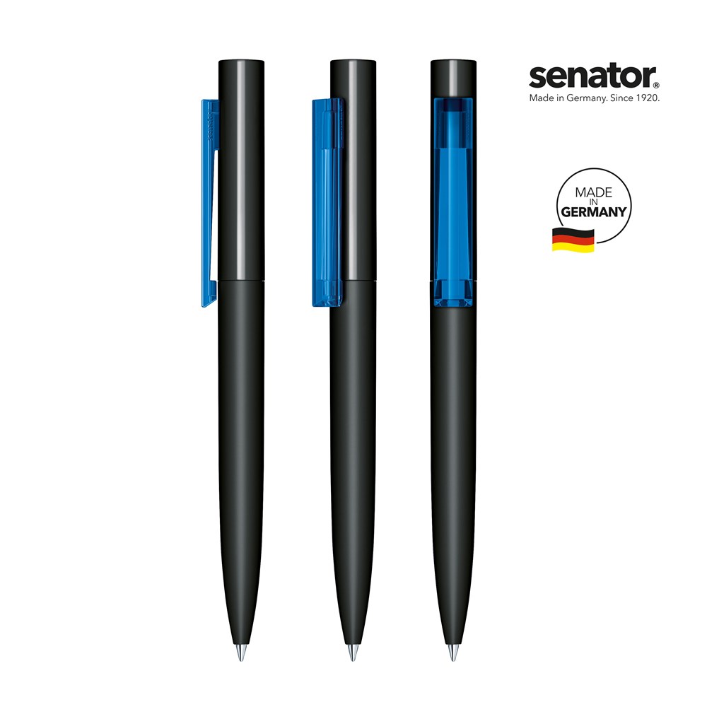 senator® Headliner Softtouch  Drehkugelschreiber, zwart,geel 7408