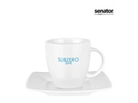 senator® Maxim Cafe Set  Tasse mit Untertasse, wit