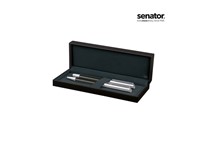 senator® Carbon Line Set (Drehkugelschreiber+ Rollerball), carbon