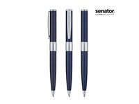 senator® Image Chrome  Drehkugelschreiber, blauw