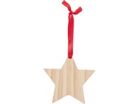 Houten kerstornament Ster Caspian