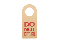 Disturb Eco - custom made deurhanger