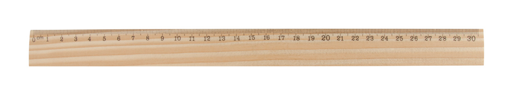 ThreeO - liniaal grenen hout