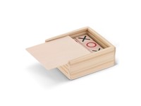 Tic Tac Toe houten in doos
