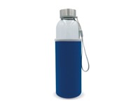 Waterfles glas met sleeve 500ml