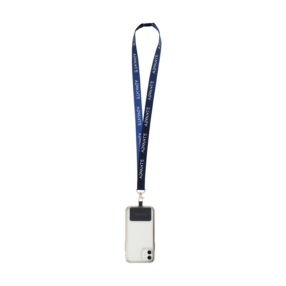 Lanyard Sublimatie Safety RPET 2 cm met Patch keycord