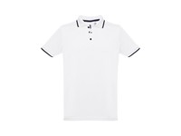 THC ROME WH. Slim fit polo hemd voor mannen