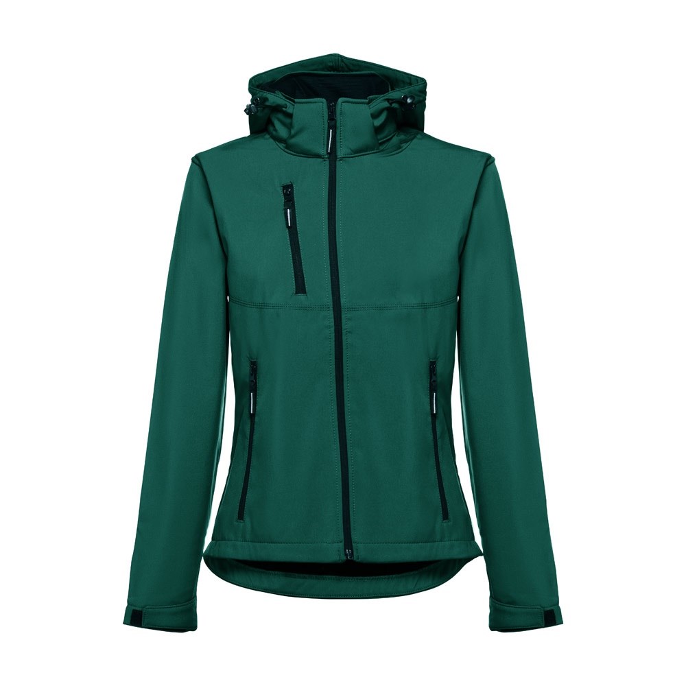 THC ZAGREB WOMEN. Softshell voor vrouwen met afneembare capuchon