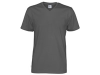 T-SHIRT V-NECK MAN CHARCOAL 3XL