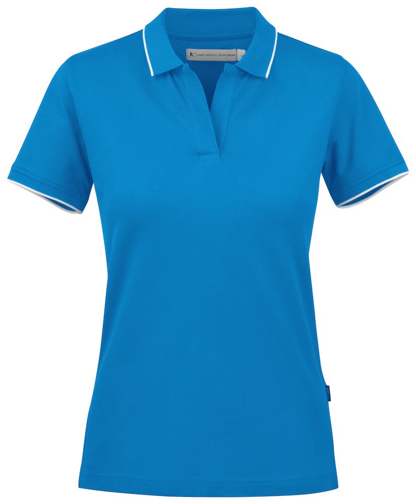 HARVEST GREENVILLE POLO WOMAN BRIGHT BLUE S