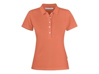 HARVEST SUNSET STRECH POLO LADY ORANGE VINTA M