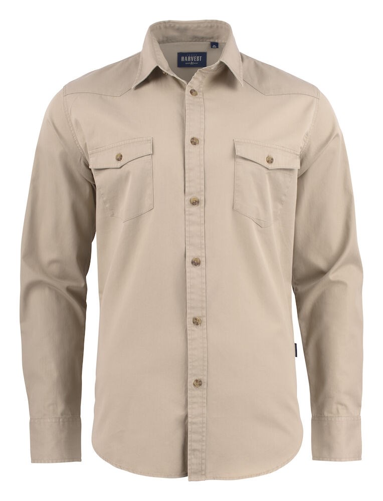 HARVEST TREEMORE SHIRT SAND XXL