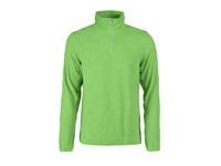 PRINTER FRONTFLIP FLEECE HALFZIP LIME XL