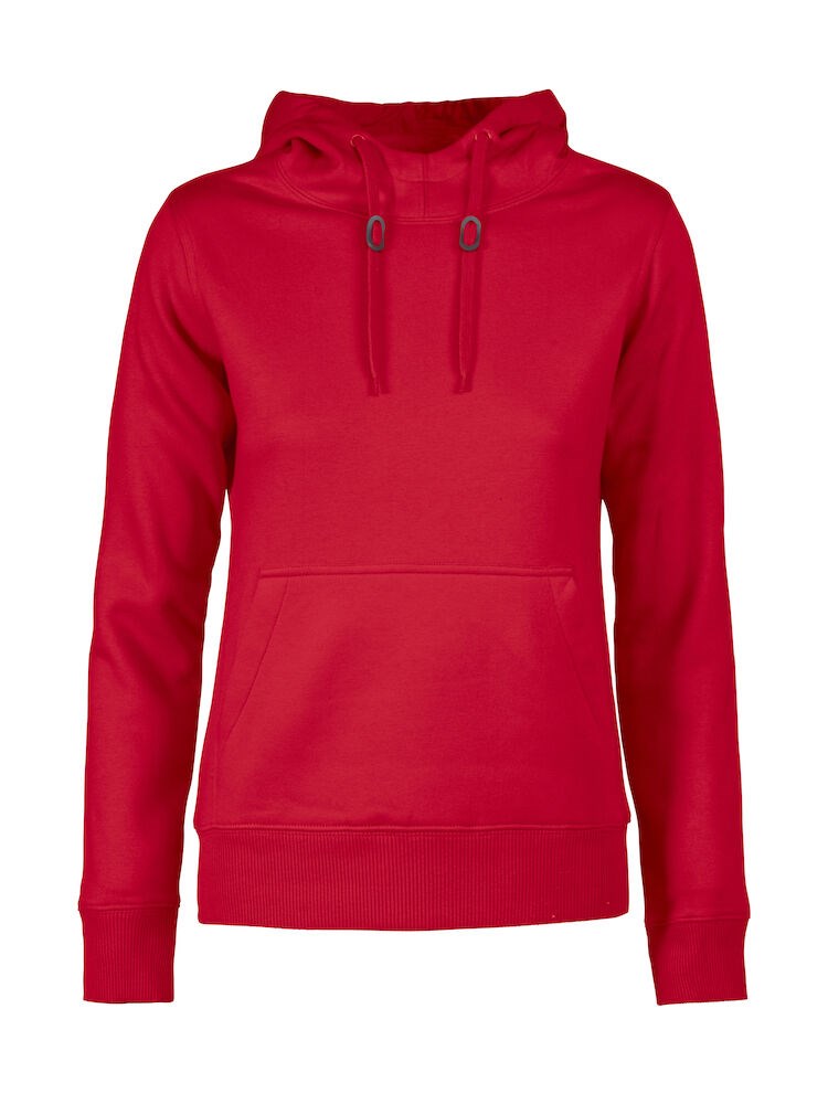 PRINTER FASTPITCH LADY HOODED SWEATER RED M