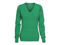 PRINTER FOREHAND LADY KNITTED PULLOVER FR GREEN L