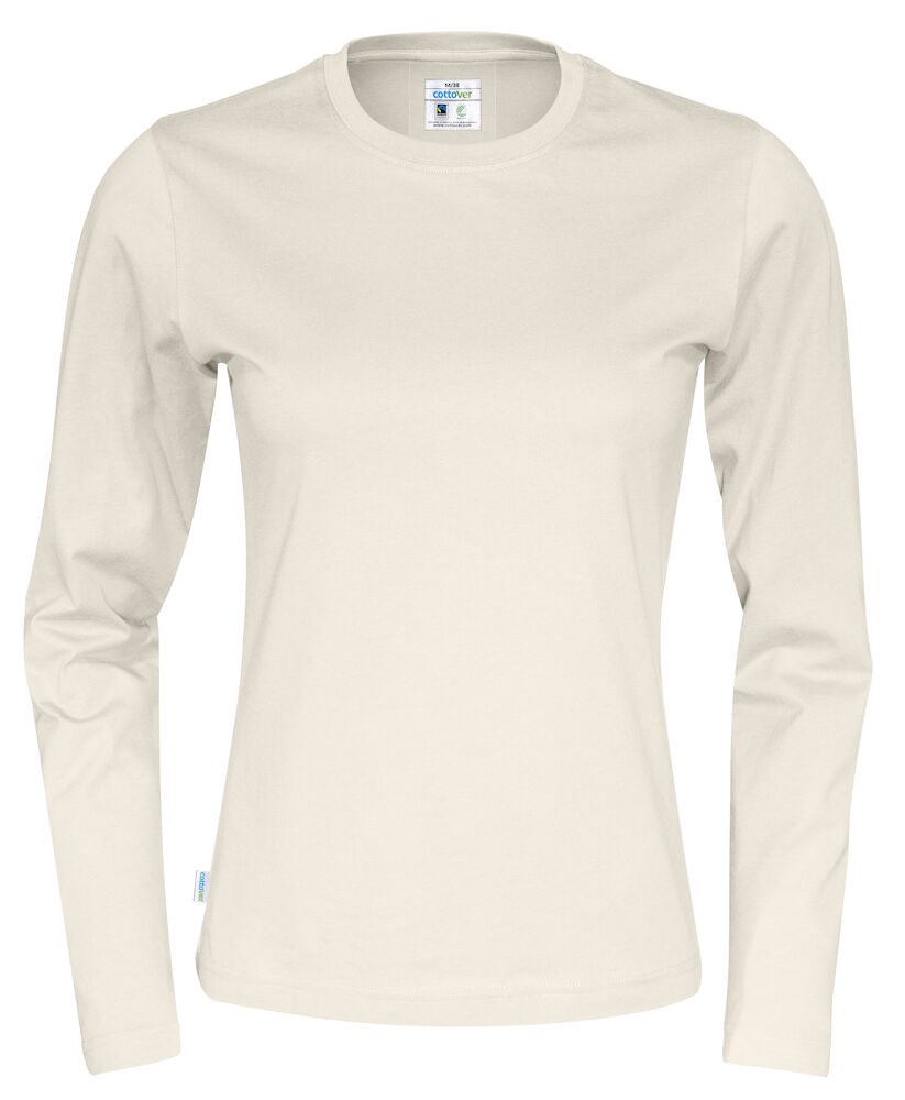 T-SHIRT LONG SLEEVE LADY OFF WHITE L