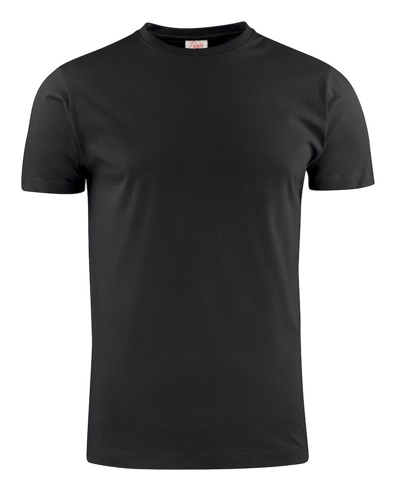 PRINTER HEAVY T-SHIRT RSX BLACK L