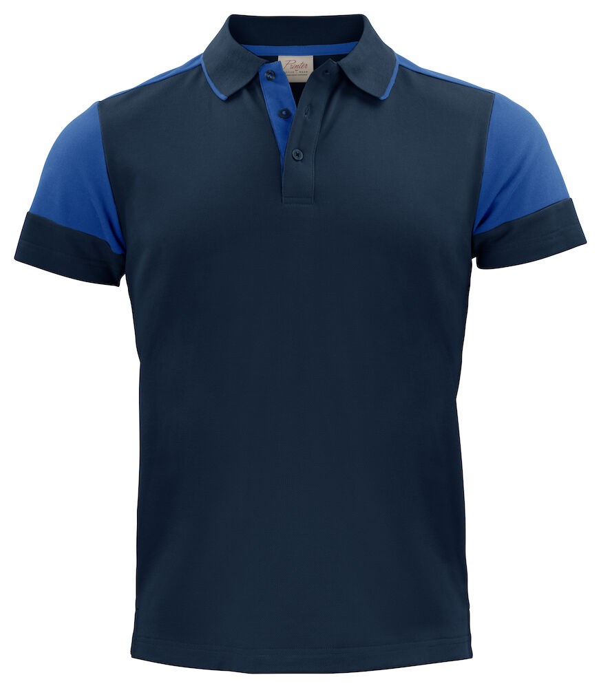 PRINTER PRIME POLO NAVY/COBALT M