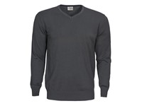 PRINTER FOREHAND KNITTED PULLOVER STEEL GREY 4XL