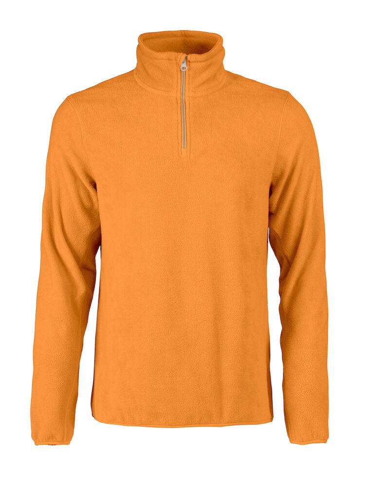 PRINTER FRONTFLIP FLEECE HALFZIP BRIGHT ORANG XXL