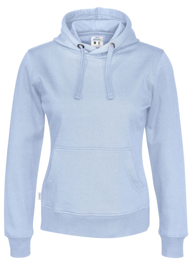 COTTOVER HOOD LADY SKY BLUE M