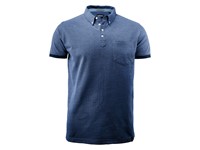 HARVEST LARKFORD POLO DARK BLUE MELANGE S