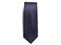 TIE DOT NAVY/RED ONE