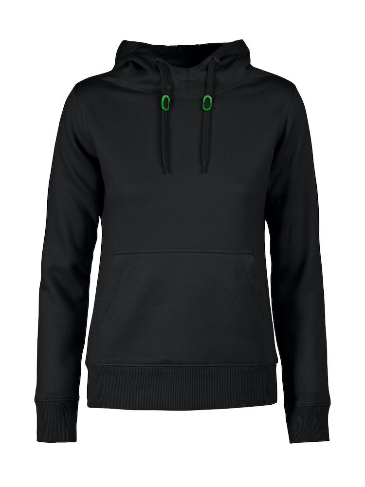 PRINTER FASTPITCH LADY HOODED SWEATER BLACK S