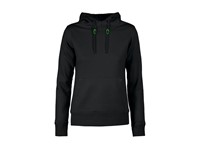 PRINTER FASTPITCH LADY HOODED SWEATER BLACK XS
