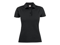 PRINTER SURF LADY POLO PIQUE BLACK 3XXL