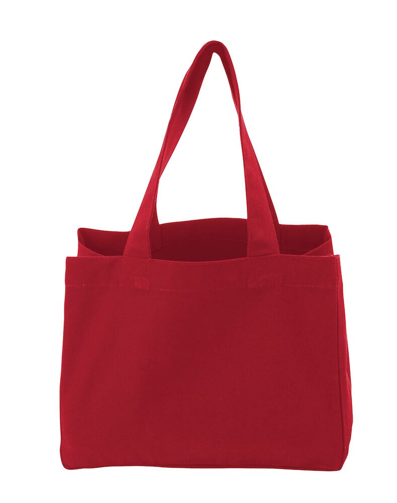 TOTE BAG HEAVY/S RED