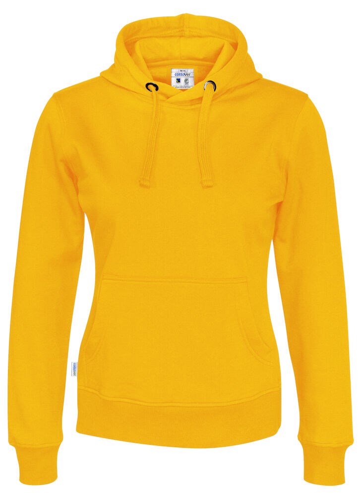 COTTOVER HOOD LADY YELLOW XS