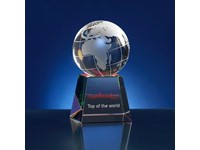 Award 6-hoekig; thema wereld