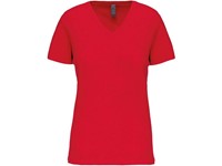 Kariban Dames-t-shirt BIO150 V-hals