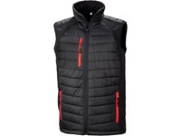 Result BLACK COMPASS PADDED SOFT SHELL GILET