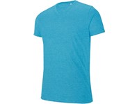 Kariban Heren-t-shirt V-hals polykatoen