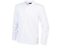 Henbury Unisex Coolplus® Long Sleeved Polo Shirt