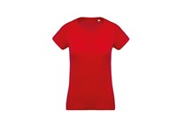 Kariban Dames-t-shirt BIO-katoen ronde hals