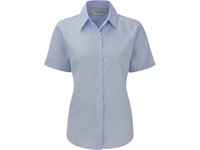 Russell Ladies Short Sleeve Easy Care Oxford Shirt