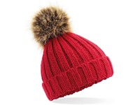 Beechfield POM POM BEANIE