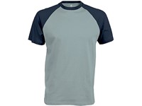 Kariban Baseball - Tweekleurig T-shirt