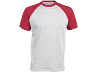 Kariban Baseball - Tweekleurig T-shirt