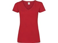 Fruit of the Loom Lady-fit Valueweight V-neck T (61-398-0)