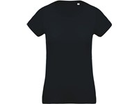 Kariban Dames-t-shirt BIO-katoen ronde hals