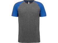 PROACT® Tweekleurig Triblend sport-t-shirt met korte mouwen volwassene